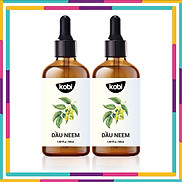 Combo 2 chai dầu neem oil hữu cơ Kobi nguyên chất, diệt bọ, trĩ, nhện đỏ