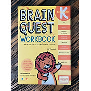 Brain quest K - Sách phát triển tư duy cho bé - Genbooks  song ngữ anh