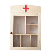 Tủ gỗ y tế gia đình- tủ gỗ tự nhiên