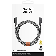 Dây Cáp Native Union BELT CABLE PRO USB-C TO USB-C 2.4m-Hàng chính hãng