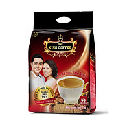 Cà Phê Hòa Tan 3IN1 KING COFFEE - Túi 45 gói x 16g