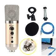 Microphone Thu Âm Live Stream MK-F400USB Kết Nối Qua Cổng USB Cao Cấp AZONE