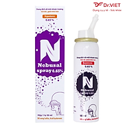 Dung dịch xịt mũi nhược trương Nebusal spray 0.65% Chính hãng - Giúp cấp ẩm