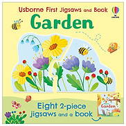 Usborne First Jigsaws And Book Garden