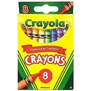 Hộp 8 Bút Màu Sáp - Crayola 523008