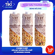 Combo 3 hộp sữa hạt dẻ 1L 137 Degrees Thái Lan