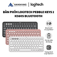 Bàn phím Bluetooth Logitech K380s Pebble 2 - Đa thiết bị