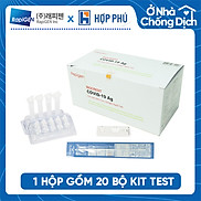 1 Hộp Kit Test Tại Nhà - Xét Nghiệm Nhanh COVID-19 Ag BioCredit- Hàn Quốc