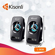 Loa 2.0 kisonli L-3030 LED - Hàng chính hãng