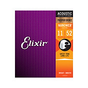Bộ dây đàn Guitar Acoustic - Elixir 16027 - Custom Light 11 52