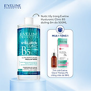 Tặng serum dưỡng da 3% Nước tẩy trang Eveline Hyaluron Clinic B5 dưỡng ẩm