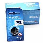Pin nút Thụy Sỹ RENATA CR2032 3V Made in Swiss Loại tốt - Giá 1 viên