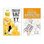 Combo 2 Cuốn Sách Marketing Content Bạc Tỷ + Digital Marketing Cho Doanh