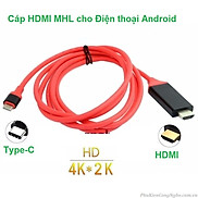 Cáp HDMI MHL cho điện thoại Android Type-C dài 2m