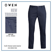 OWEN - Quần kaki Owen màu xanh navy 91735 - Quần kaki nam