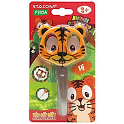 Kéo Học Sinh Animal Stainless - Stacom F205A - Tiger