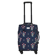 Va li Four Wheel Small Suitcase Spot Bouquet - Navy - 1083385