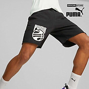 PUMA - Quần short tập luyện nam Posterize Basketball 538765