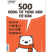 500 Động Từ Tiếng Hàn Cơ Bản  tặng kèm bookmark