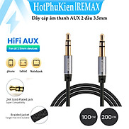 Dây cáp âm thanh Hifi AUX 3.5mm Audio hiệu Remax RL-L100 Remax RL