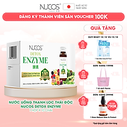 Nước uống thải độc Nucos Detox Enzyme 30ml x 10 chai