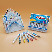 Bút Sáp Màu Xoay Twist Crayon DUKA - Túi Nhựa PVC