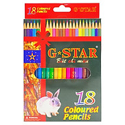 Hộp Bút Chì 18 Màu Gstar