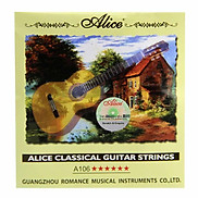 BỘ 6 DÂY GUITAR NYLON ALICE A106, A106 Classical Guitar String Set