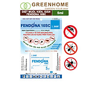 Thuốc diệt muỗi Fendona 10sc, gói 5ml, hiệu quả, không mùi, diệt gián, ruồi