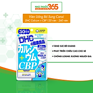 Viên Uống Bổ Sung Canxi Tăng Cường Sức Khoẻ DHC Calcium + CBP 120 360V
