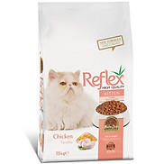 Thức ăn cho mèo Reflex Kitten Food Chicken 15Kg