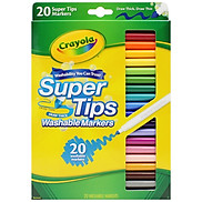 Hộp 20 Bút Lông Màu Super Tips Washable Markers - Crayola 588106