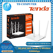 Bộ phát Wifi Tenda F3 Wireless N300Mbps
