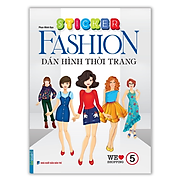 Sách - Sticker Fashion Dán hình thời trang tập 5