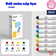 Bút màu sáp lụa hữu cơ Mideer Silky Crayon 8-12- 24 và 36 màu