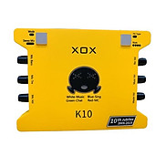 SOUND CARD Thu Âm XOX K10 10TH JUBILEE BẢN KỈ NIỆM 10 NĂM - Chính hãng
