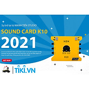 Sound card XOX K10 phiên bản 10th jubilee - Soundcard mới nhất đến từ XOX