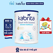 TẶNG ĐỒ CHƠI THẢ KHỐI Sữa dê Kabrita số 1 cho trẻ- Lon 800g