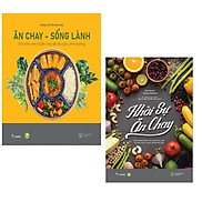 Sách Combo 2 Cuốn Ăn Chay - Sống Lành + Khởi Sự Ăn Chay sky