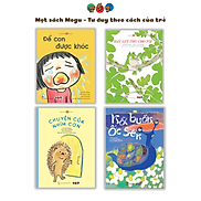 Sách Ehon - Combo 4 cuốn Phát triển cảm xúc cho bé 3 6 tuổi Tranh truyện
