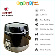 Nồi Cơm Điện Mini MASUTO MS-COMPACT 12 Công Nghệ Nhật Bản Dung Tích 1.2