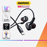 Tai nghe có dây chân Type C Remax RM-655a Note 10 10Plus, S20 Plus