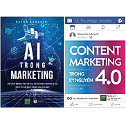 Combo 2Q AI Trong Marketing + Content Marketing Trong Kỷ Nguyên 4.0 Sách