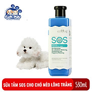 Sữa tắm SOS dành cho chó lông trắng 530ml