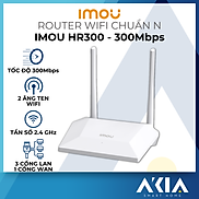 Router wifi Imou HR300 chuẩn N 300Mbps - Hỗ trợ 1 cổng WAN, 3 cổng LAN