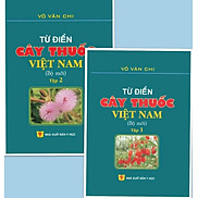 Sách - Từ điển Cây thuốc Việt Nam 2021 Trọn bộ 2 tập, sách in hình ảnh mầu