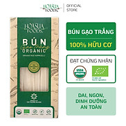 Bún gạo trắng hữu cơ HOA SUA FOODS 250g - dai, ngon, 100% hữu cơ
