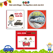 Sách Ehon cho bé trai 2 6 tuổi - Combo Bé trai thích xe Tranh truyện ehon