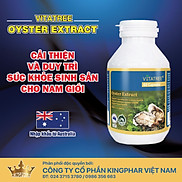 Viên bổ thận Hàu Biển Vitatree Oyster extract, lọ 60v, nhập khẩu Úc