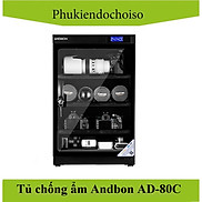 Tủ chống ẩm Andbon AD-80C dung tích 80 lít -Taiwan, Hàng chính hãng